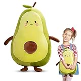 KIPIDA Avocado Plüsch Spielzeug, 45cm Kissen, Kuscheltier für Kinder Erwachsene, Weihnachten Geburtstagsgeschenke