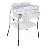 Chicco 00079348190000 Bade-/Wickelkombination Cuddle & Bubble Comfort, grau