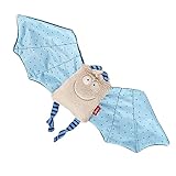 SIGIKID 41099 Schnuffeltuch Fledermaus Urban Mädchen und Jungen Babyspielzeug empfohlen ab Geburt blau