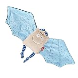 SIGIKID 41099 Schnuffeltuch Fledermaus Urban Mädchen und Jungen Babyspielzeug empfohlen ab Geburt blau