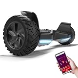 RCB 8.5' Premium Offroad Hoverboard, APP Steuerfunktion,Integrierte LED-Bluetooth mit Leistungsstarkem Motor,Elektro alle Gelände Hoverboards,Geschenk für Kinder