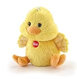 Trudi TUDF7000 Sweet Collection Kleines Küken ca. 9 cm, Größe XXS, Stofftier mit weichen Materialien und liebevollen Details, Plüschtier mit Flügelchen, waschbar, Kuscheltier für Kinder & Babys, Gelb
