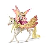 schleich BAYALA | Feya mit Pegasus-Einhorn 70568 | Elfe mit Spiegel & Einhorn mit Magnet | tolles Geschenk für Mädchen und Jungen | schöne Sammelfiguren | Spielfigur ab 5 Jahren | Set aus 3 Teilen