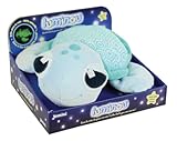 JEMINI 040757 MA Plüschtier Schildkröte, beleuchtet, natürlich, funktioniert ohne Batterie, +/-25 cm, Blau