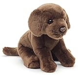 Uni-Toys - Labrador Welpe (braun), ohne Leine - 23 cm (Höhe) - Plüsch-Hund - Plüschtier, Kuscheltier, HT-30170