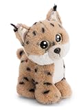 Kuscheltier GLUBSCHIS Luchs Lenzo 15cm - braun - Stofftier aus weichem Plüsch, niedliches Plüschtier zum Kuscheln und Spielen, für Kinder & Erwachsene, tolle Geschenkidee | 63054