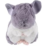 WEKAMOS Hamsterspielzeug Ausgestopfte Hamsterplüschtiere Stofftiere Für Junge Mädchen Erwachsene Süße Stofftierpuppe Geburtstag Valentinstag Weihnachten Realistische Details Zart Angenehm