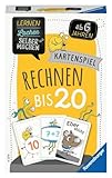 Ravensburger 80349 - Lernen Lachen Selbermachen: Rechnen bis 20, Kinderspiel ab 6 Jahren, Lernspiel für 1-5 Spieler, Kartenspiel, Mathematik