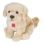 Teddy Hermann 91955 Hund Golden Retriever 25 cm, sitzend, Kuscheltier, Plüschtier mit recycelter Füllung
