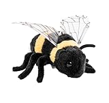 Uni-Toys - Hummel - 16 cm (Länge) - Plüsch-Insekt, Biene - Plüschtier, Kuscheltier