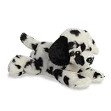 Aurora, 31821, Mini Flopsies Dipper Dalmatiner Hund, 20,3 cm, weiches Spielzeug, schwarz und weiß
