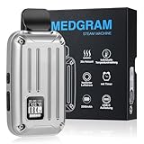 Premium Kräuter Vaporizer MEDGRAM S6 | Präziser Temperatureinstellung | Kammer aus Edelstahl | USB-C | Timer und OLED-Display | Reinem Geschmack