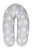 Amilian Stillkissen klein Baby Sachen für Neugeborene Stillkissen XXL Body Pillow Seitenschläferkissen mit Bezug Lagerungskissen Baby Seitenschläferkissen Schwangerschaftskissen Pregnancy Pillow