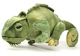 Uni-Toys - Chamäleon grün - 28 cm (Länge) - Plüsch-Reptil - Plüschtier, Kuscheltier