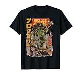 Japanese Japan Kaiju Gemüse Brokkoli Anime T-Shirt