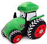 Toyland® 21 cm (8 Zoll) Plüsch-Traktor - Dekoration für Jungenschlafzimmer (GRÜN)