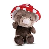 NICI Kuscheltier Maulwurf Monimole 18 cm I Plüschtier für Mädchen & Jungen I Süßes Stofftier aus superweichem & waschbarem Plüsch – 48199