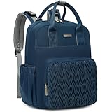 Pomelo Best Wickelrucksack Mittelgroß Stylischer Wickeltasche Rucksack Baby Tasche mit Wickelunterlage für unterwegs Diaper Bag Gepolstert mit Quiltmuster