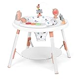 UBRAVOO Baby-Aktivitätszentrum, 3-in-1 Baby Lauflernhilfe mit abnehmbaren Spielzeugen und 360° Drehbarem Sitz – ideal für die Entwicklung und Unterhaltung von Kleinkindern (Rosa)