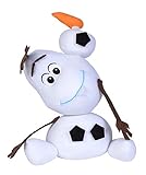 Simba 6315877559 - Disney Frozen II Klett Olaf, 30cm Plüschfigur, kann zerlegt und lustig wieder zusammengebaut werden, Schneemann, die Eiskönigin