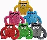 Farbenmonster Plushie, Bunte Monster Plüschtier für eine fröhliche und unbeschwerte Stimmung, Halloween oder Birthday Decorations Monster Kuscheltier Geschenke für Jungen oder Mädchen (6 pcs)