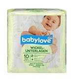 babylove Wickelunterlagen, 50 Stück (5x 10er Pack)