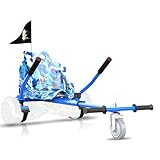Hoverkart Hoverboard Karting-accessoires Hoverboard-stoelen voor 6,5 inch tot 10 inch Hoverboard Gokart voor kinderen en volwassenen. (Blau)