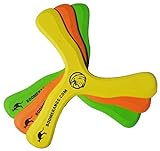 Baloo Boomerang 3er-Pack – einfache, sichere Bumerangs für Kinder ab 5 Jahren.
