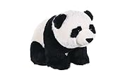 Wild Republic 17580 19363 Plüsch Panda, Cuddlekins Kuscheltier, Plüschtier, 30 cm, Black
