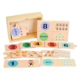 Kleinkind-Rätsel im Alter von 2 bis 4 Jahren, Zahlenrätsel für Kleinkind 1-3,Waldbildungsnummer Puzzle - Interaktive farbenfrohe Kindergartenspiele für das Lernen und für das Vorschulklassenzimmer in