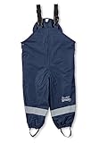 Sterntaler Unisex Kinder Regenträgerhose Gefüttert Rain Pants, Marine, 92