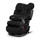 CYBEX Silver 2-in-1 Kinder-Autositz Pallas-Fix, Für Autos mit und ohne ISOFIX, Gruppe 1/2/3 (9-36 kg), Ab ca. 9 Monate bis ca. 12 Jahre, Pures Schwarz