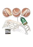 Stabiles 3 in 1 Montessori Spielzeug, Klettergerüst Indoor mit Kletterbogen und Kinderrutsche, Faltbares Kletterdreieck für Kinder ab 18 Monaten, Extra sicher.