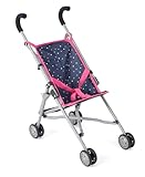 Bayer Chic 2000 - Puppenbuggy Roma, Puppenwagen, Mini-Buggy, Konfetti pink