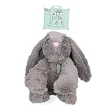 Cozy Dog Bunny Kuscheltier Hund - Kuscheltier mit Herzschlag - Plüschtier Hund - reduziert Trennungsangst - speziell für Welpen - Grau