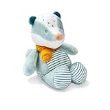 Nattou Cuddly Badger Felix, 21 cm, Dusty Blue