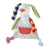 SIGIKID Schnuffeltuch Hase Ringel Dingel Baby Schmusetuch - Spielzeug Stofftier Kuscheltier – Stofftuch für Neugeborene - Plüschtier zum Trösten für Babys und Kleinkinder ab Geburt geeignet
