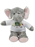 Kilala personalisierter Elefant Kuscheltier für die Zuckertüte Schultüte Wunschname Einschulung Glücksbringer