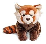 Uni-Toys - Roter Panda, sitzend - 27 cm (Länge) - Plüsch-Bär, Katzenbär - Plüschtier, Kuscheltier