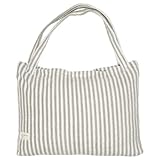 Koeka Wickeltasche - Mom Bag - Windeltasche - Grosse Kapazität - Playa - Frottee - Bio-Baumwolle - Blau/Weiß - Einheitsgröße