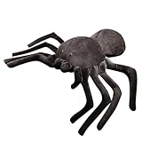 Herfair Stofftier Puppe Lebensechte Spinne Plüschtier Kuscheltiere Simulation Spinne Wurfkissen Kreatives Lustiges Tease Kuscheltier Geschenk Halloween (30 * 20cm)