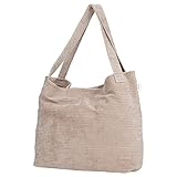 Koeka Wickeltasche - Mom Bag - Windeltasche - Babytasche - Vik - Cord - Waschbar - Taupe - Einheitsgröße