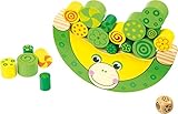 Lernspiel: Balancierfrosch aus Holz (Small Foot)