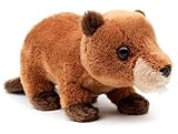 Uni-Toys - Biber Plushie - 20 cm (Länge) - Plüschtier, Kuscheltier