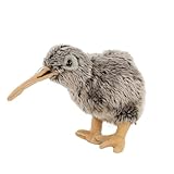 Teddys Rothenburg Kuscheltier Vogel Kiwi grau sitzend 15 cm Plüschkiwi Plüschtier