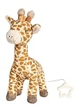 Sterntaler Spieluhr M Giraffe Kaya â€“ Spieluhr aus weichem Stoff â€“ entnehmbares Spielwerk â€“ Melodie: Brahms Wiegenlied, praktischer Sternengriff - Einschlafhilfe - Ideales Geschenk, goldbraun