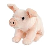 Tashuunka-Stofftiere Cochon Cochon Porcelets Cochon de Chance, 22 cm, Plüsch rosa,