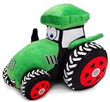 Toyland® 21 cm (8 Zoll) Plüsch-Bauernhoftraktor – Schlafzimmerdekoration für Jungen und Mädchen (GRÜN)