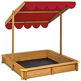tectake sandkasten mit Dach