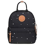 KAUKKO Unisex Rucksack, Klein, Modern und stilvoller für 10' Laptopfach für den Alltag, 9.4'* 4.3'* 12.2'/ 8.2L